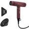 mdlondon Blow Hair Dryer – New & Improved 1600W Hairdryer with Diffuser, Directional Nozzle and Cool Shot – Ultra-Light, Quiet & Powerful Blow Dryer for Straight, Fine, Thick or Curly Hair – Berry