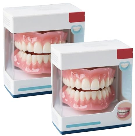 formendes Silikon-Zahnersatz-Set, Silikon-Unterfütterungs-Zahnersatz-Set für Frauen, weich und bequem (2pcs)
