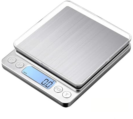 Bilancia da cucina digitale 3000 g/0,1 g Piccola bilancia for gioielli for alimenti for grammi e once for con LCD/tara(3kg 0.1g Barrtty)