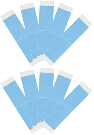 Alipis 10 pièces Ruban Adhésif Double Face pour Perruques Bande Adhésive Imperméable et Réutilisable pour Extensions Cheveux Maintien Fort et Confortable sans Irritation sans Trace pour