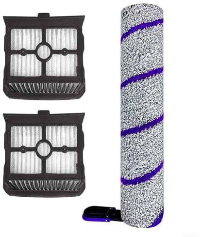 Spazzola a rullo per aspirapolvere, kit filtro HEPA compatibile con X-Clean 10 Wet Dry per accessori Hoover (A)