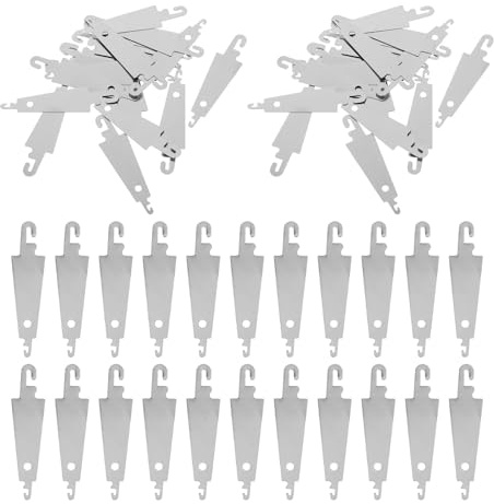DOITOOL Infila Ago in Acciaio Inox 120 Pezzi con Doppia Testa Dispositivo per Infilare Ago a Cruna Grande Strumento Ergonomico per Cucito a Mano e Ricamo Fai da Te con Scatola