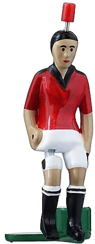 TIPP-KICK Manchester Top-Kicker I Original Football Player Figures for Kids and Adults I Suitable for all Table Football Games I Red/Black Jersey