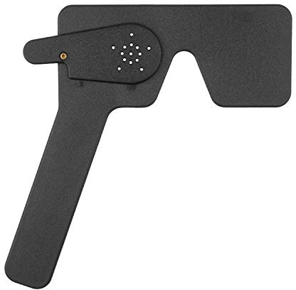 Medarchitect Ophthalmic Pinhole Occluder for Vision Tests, Black