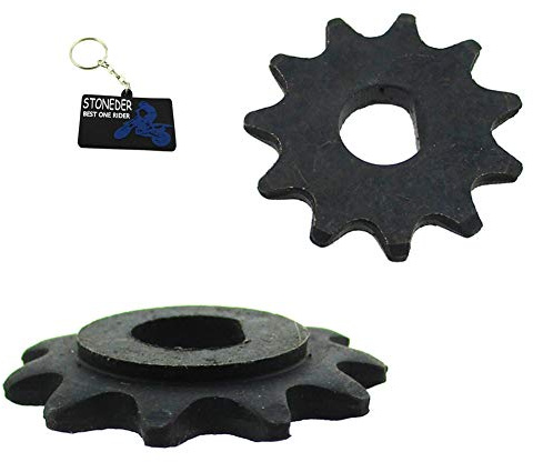 STONEDER 2x Electric Scooter 11 Tooth Sprocket 25H Chain Motor Pinion Gear MY1020 Motor