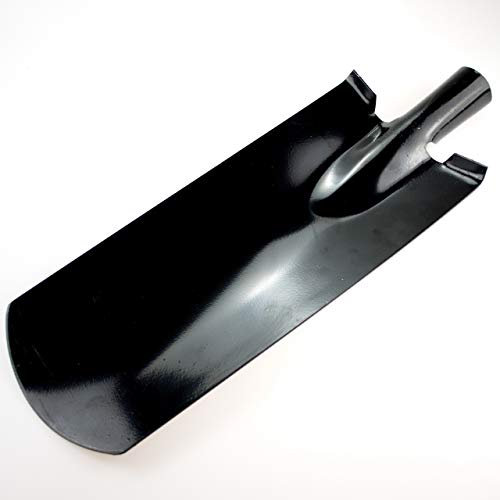Drainagespaten 37 cm Spaten Bauspaten Kabelspaten Kanalspaten ohne Griff SZPD1