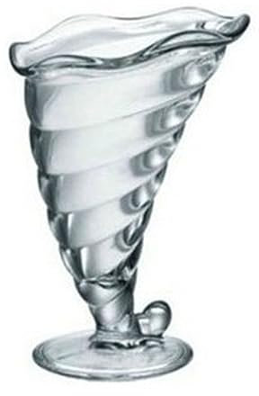 JTBDWOSK Eisbecher Fortuna Muschel Ø 11 cm 320 cm,A