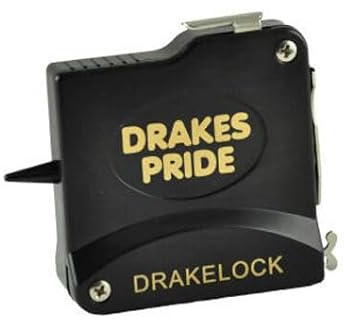 SGL DRAKES PRIDE BLACK 10FT DRAKELOCK STEEL BOWLS TAPES/MEASURE**