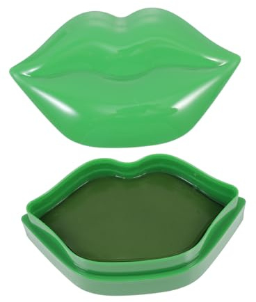 Healvian 60pezzi Maschere Labbra Idratanti Patch Notturni Per Delle Labbra Effetto Nutriente e Anti-invecchiamento Per Viaggi e Uso Quotidiano