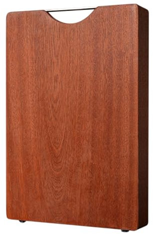 Planche à découper en bois dur épais - Planche à découper professionnelle - Planche à découper en bois dur naturel - Bloc de boucher artisanal facile à nettoyer pour votre cuisine