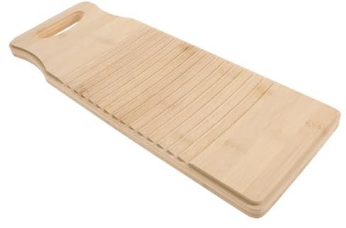 Healeved Holz-waschbrett Dickes Rutschfestes Handwaschbrett Aus Naturholz Für Badezimmer Und Haushalt Robustes Waschbrett Zum Waschen Von Unterwäsche Socken Babykleidung Und Handtüchern