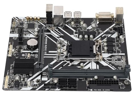 B360M D2VX SI Motherboard, M ATX DDR4x2 DIMM PCI E 3.0 Desktop Computer Motherboard for for LGA 1151 for Core for Celeron CPU Processors