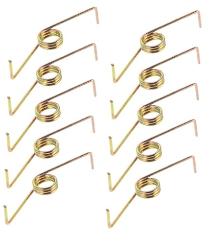 Amosfun 10pcs Washer Spring Replacement Spring for Washing Machine Lid Pressure Repair Parts