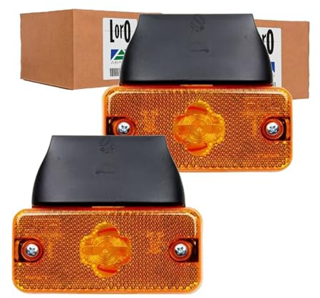 BandelOne 2x Abakus Seitenmarkierungsleuchte Gelb | 2x 038-33-891 passend für Jumper Ducato
