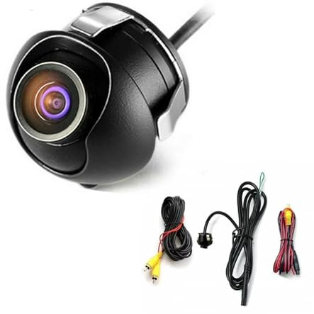 Telecamera Retromarcia Telecamera Posteriore Auto HD CCD Visione Notturna A Infrarossi Piccola Impermeabile Assistenza Al Parcheggio A 360 Gradi Telecamera Posteriore
