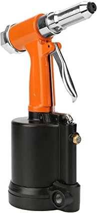 YWBL-WH Kit de Remachadora Neumática con Remaches de Aire, Uso Industrial, Fuerza de Tracción de Remaches de Alta Resistencia, Fácil Operación con una Sola Mano para Construcción y Maquinaria