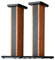 Edifier SS02 25.6 inch Wood Grain Speaker Stands for S1000DB / S2000PRO/ S1000MKII Hollowed for Optional Sand Filling Tuning - Pair