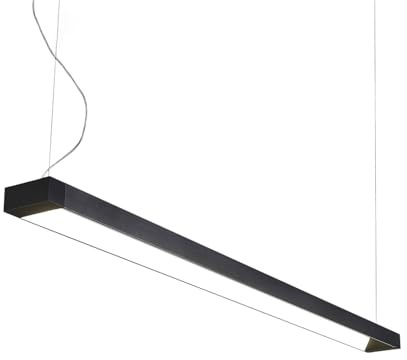 Arcchio Lampade da ufficio (Moderno) colore Nero, in Alluminio ad es. Studio & Ufficio lampadina inclusa Lampada lampada per postazione lavoro a sospensione Sospensione