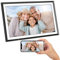 AGFA Photo Realiview APF1560WIFI - Cadre Photo Numérique avec WiFi et 32Go de Mémoire Intégrée - Partage Instantané de Photos et Vidéos, Écran Tactile 15.6'' Haute Résolution - Noir