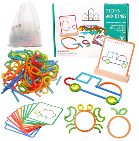 Hölzerne Puzzlespielzeuge, Montessori Spielzeug ab 3 Jahre, Puzzle ab 2 Jahre, Buchstaben Steckpuzzle Lernspiele, Spielzeug Geschenk ab 2 3 4 5 6 7 8 Jahre Kinder Jungen Mädchen
