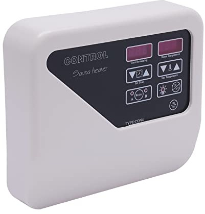 Saunasteuerung, Saunaexterner Regler, Saunaofen, Externer Digitalregler mit Display, 2 Betriebsarten, 3-9 KW.