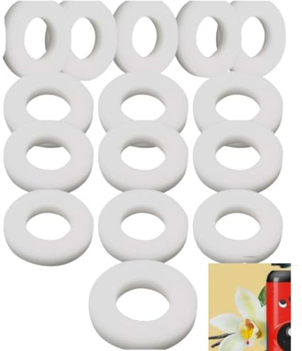 Vanilla Strong Scented 15x Pack Hoover Air Freshener Disc Pod For Numatic Henry Hetty Quick Pet Handheld Vacuum Cleaner