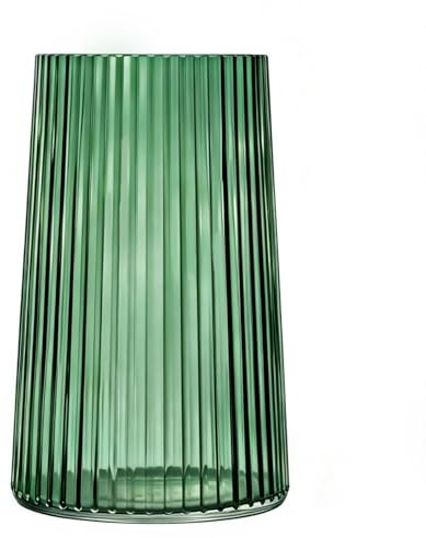 Anquephd Glass Vase,Modern Vase (Grüne, Turm)