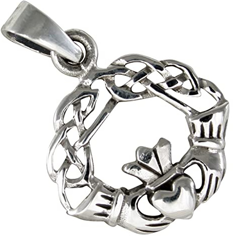 AFP Anhänger Claddagh 925 Sterling Silber AS-370
