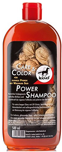 Leovet Power Shampoo walnuss für dunkle Pferde | 500ml