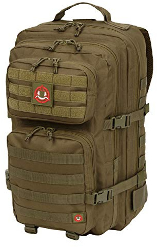ORCA 40L Military Tactical Backpack for Men - 3 Days Out Rucksack Molle Bag for Camping & Hiking - Heavy Duty Survival Backpack Waterproof with Molle Attachments.