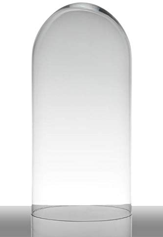 INNA-Glas Glashaube Adelina, klar, 40cm, Ø19cm - Glasglocke