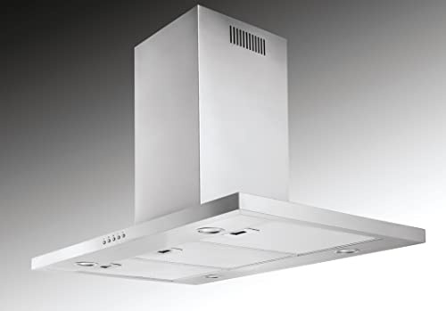 Candy Dunstabzugshaube CMBI970LX DE / 90cm Breite / 216W Leistung / 3 Leistungsstufen/max. Luftleistung: 615m³/h/Abluft & Umluft/Energieeffizienz B/kostensparende LED-Leuchte/Edelstahl
