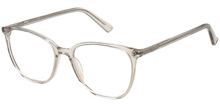 DAKOTA Rund Azetat Brillen in Braun für Damen, Brille mit Sehstärke, optional mit Sonnenbrillen tönung oder Blaulichtfilter (Modell DKO-AOW 01-108)