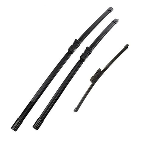HANXIAO Auto-Scheibenwischerblatt Für VW Für Golf 6 Schrägheck 2009-2012 24 19 11 Wischerblätter Vorne Und Hinten Für Windschutzscheibe, Fensterbürsten