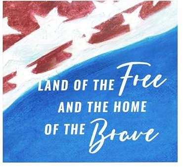 12x12 Scrapbook, Land of the Free