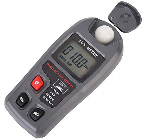 Fotómetro del Iluminómetro del Fotómetro del Luxómetro Electrónico Digital del PDA con la Gama 200.000