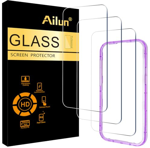 Ailun 3 Pack Screen Protector for iPhone 18 Pro Max/iPhone 17 Pro Max