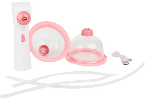 SVCEQZE Stimulateur Mammaire Électrique - Massage Thoracique USB Anti Affaissement | Dispositif de Ventouse Mammaire Électrique pour Femmes et Proches
