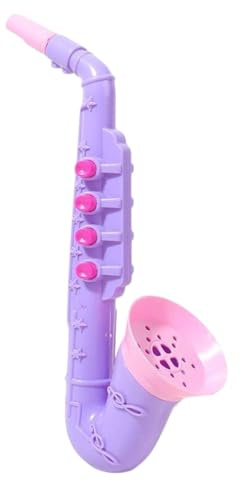 Kids Sassofono Toy, Realistic Music Simulation, Early Educational Instrument, Fun Role-Play Prop, Creative Performance Accessory, for Boys Girls Kids Party Home Preschool Birthday Gift