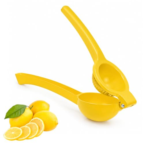 Bdfgh Lemon Squeezers 2-In-1 Juice Squeezer Compact and Portable Tool Suitablef or Kitchen, Bar, or Travel Use, for Lime, Orange Ideal for Lemonade, Cocktails, Lemon