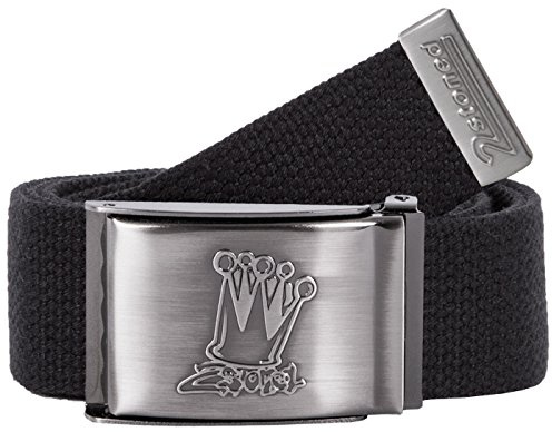2Stoned Stoffgürtel Canvas Belt Unisex, matte Klappschnalle, 4 cm breit für Damen und Herren