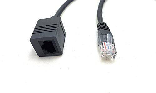 MainCore 10m Long RJ45 to CAT5E LAN Network Ethernet Extension Extender Patch Cord, Cable/Plug to Socket/Male to Female