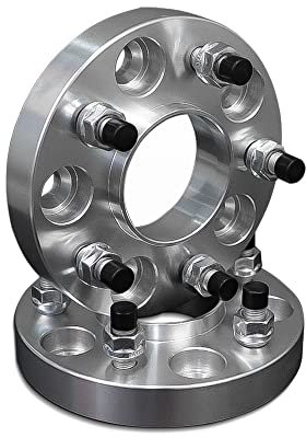 M MODAUTO Separador Ruedas del Vehículo, Espaciador de Ruedas, con Pernos Específicos, Anclaje 5x108, Grosor 20mm, Buje 60.1, con Doble Tornilleria, con Centrador, Modelo F362BB