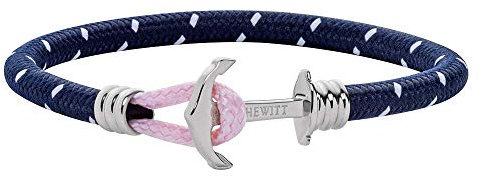 PAUL HEWITT PHREP LITE Armband aus dunkelblauem Nylon, XS, Stoff, Ohne Stein