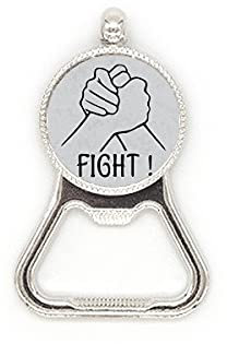 Muñequera lucha libre gesto personalizado metal cerveza botella Cap abrelatas deber acero inoxidable
