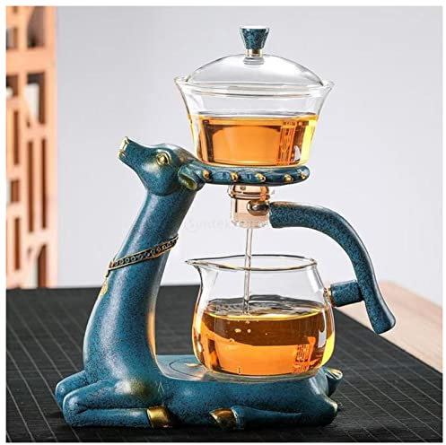 Kettle Glass Tea Set, Magnetic Water Divider, Kitchen Bulk Brewer, Kettle, Tea Maker, Magnetic teapot Set Kettles Electric (Size : B)