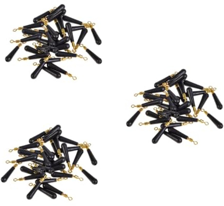 SUPVOX 300pcs Jigger Floats Pole Fishing Rolling Drift Float Connector Elastic for Long Rod Depth