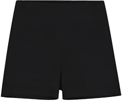 Champion Legacy W - Pantaloncini Aderenti ad Asciugatura Rapida, Nero (KK001), XS, Nero (Kk001), XS