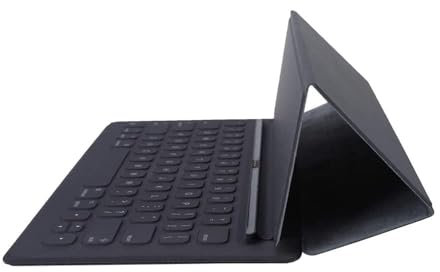 Apple Smart Keyboard Folio (per iPad Pro 12,9-pollici iPad Pro 1-2 Gen) (QWERTY Inglese) Nero (Ricondizionato)