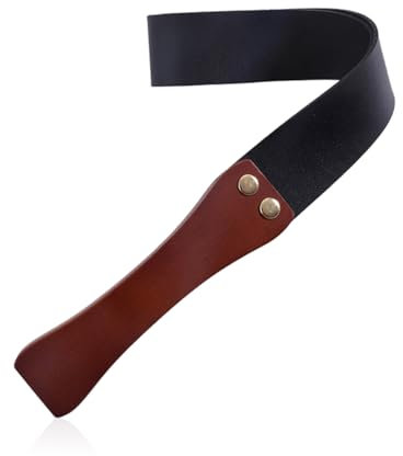 HDGSAFD 1 Stück Reitpeitsche Mit Holzgriff, Reitpeitsche Aus Pu-Er, Schlagwerkzeuge, Reitzubehör, Langlebige Reitpeitsche, Reittrainingszubehör